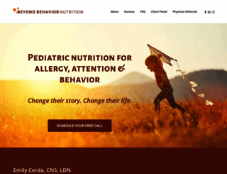 thriveinsidenutrition.com screenshot