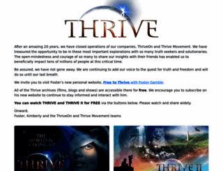 thrivemovement.com screenshot