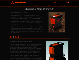 thriveoffgrid.net screenshot