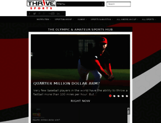 thrivesports.com screenshot