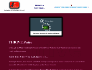 thrivesthemes.com screenshot