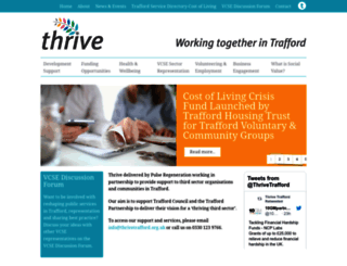 thrivetrafford.org.uk screenshot