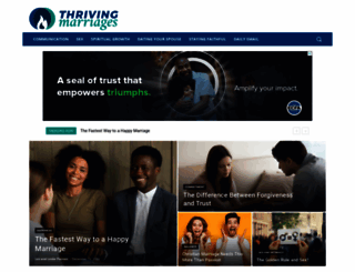 thrivingmarriages.com screenshot