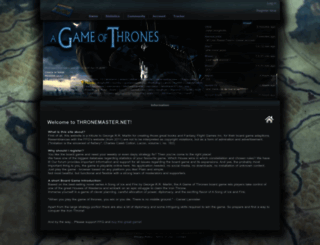 thronemaster.net screenshot