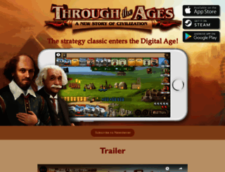 throughtheages.com screenshot