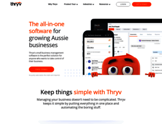 thryv.com.au screenshot