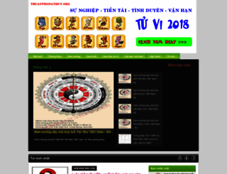 thuatphongthuy.org screenshot
