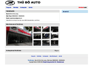 thudoauto.bonbanh.com screenshot