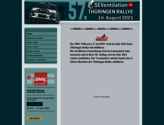 thueringen-rallye.com screenshot