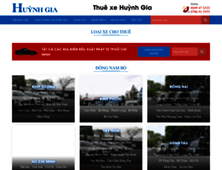 thuexehuynhgia.com screenshot
