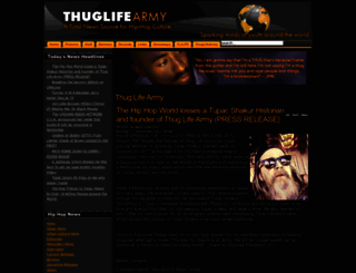 thuglifearmy.com screenshot