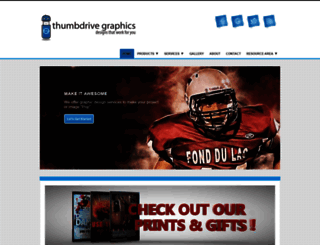 thumbdrivegraphics.com screenshot