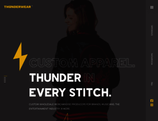 thunder-wear.com screenshot