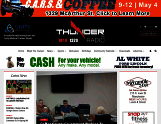 thunder1320.com screenshot