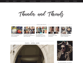 thunderandthreads.blogspot.com screenshot