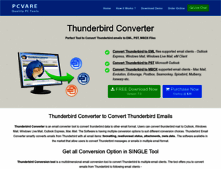 thunderbirdconverter.com screenshot