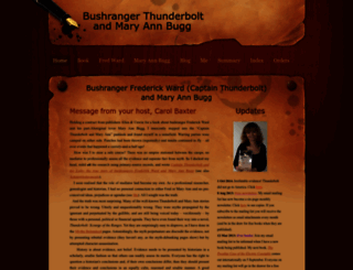 thunderboltbushranger.com.au screenshot