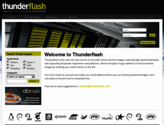 thunderflash.com screenshot