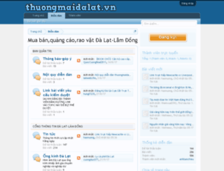 thuongmaidalat.vn screenshot