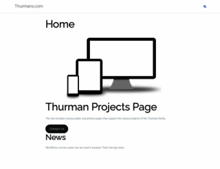 thurmans.com screenshot