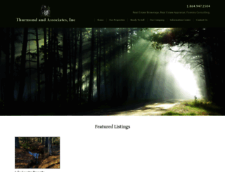 thurmondinc.com screenshot
