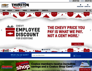 thurstonchevrolet.com screenshot
