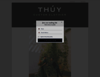 thuycustomclothier.com screenshot
