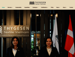 thygesen.com.vn screenshot
