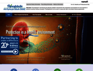 thymoglobulin.com screenshot