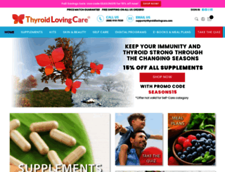 thyroidlovingcare.com screenshot