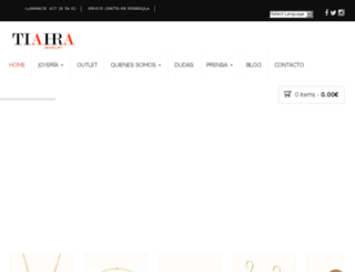 tiahra.info screenshot