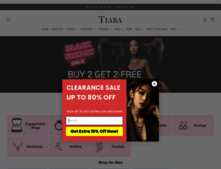 tiara.com.sg screenshot