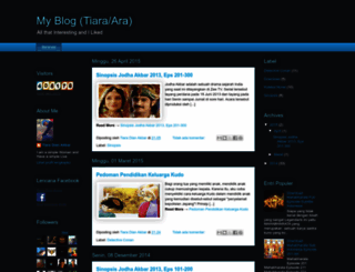 tiaraakbar-ara.blogspot.com screenshot