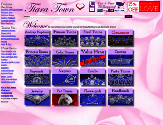 tiaratown.com screenshot