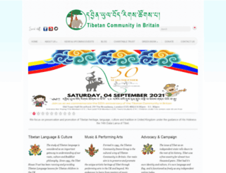 tibetancommunityuk.net screenshot