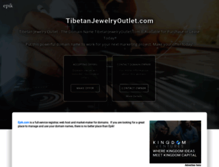 tibetanjewelryoutlet.com screenshot