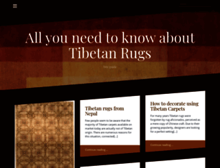 tibetanrug.us screenshot