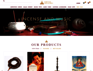 tibetantreasures.com screenshot