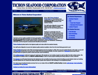 tichonseafood.com screenshot