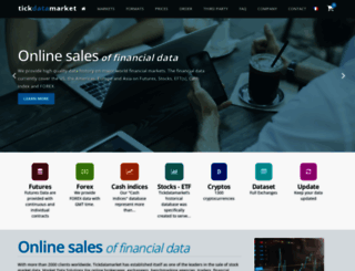 tickdatamarket.com screenshot