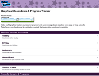 tickerfactory.com screenshot
