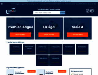 ticket2.com screenshot