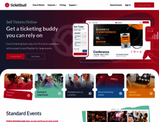 ticketbud.com screenshot
