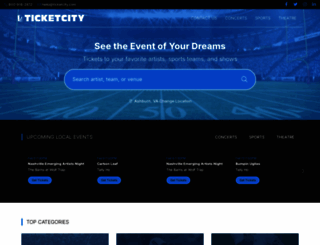 ticketcity.com screenshot