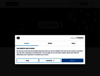 ticketer.co.uk screenshot