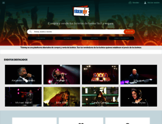 ticketey.com.mx screenshot