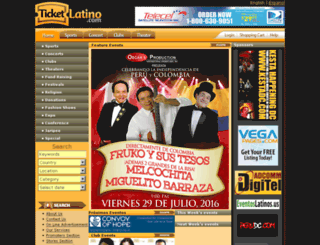 ticketlatino.com screenshot