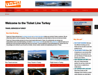ticketlineturkey.com screenshot
