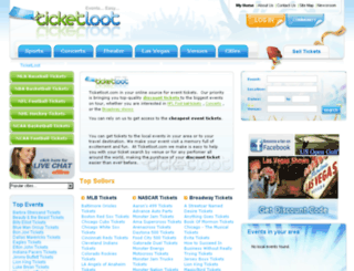 ticketloot.com screenshot