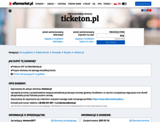 ticketon.pl screenshot